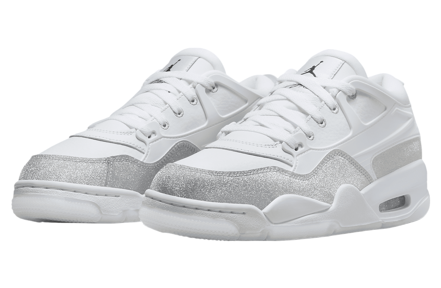 Air Jordan 4 RM WMNS White / Metallic Silver