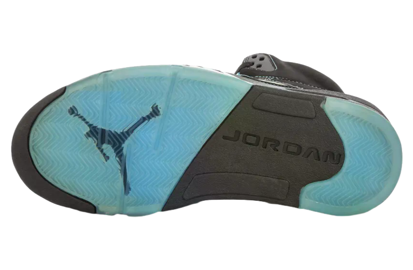 Air Jordan 5 Black / University Blue