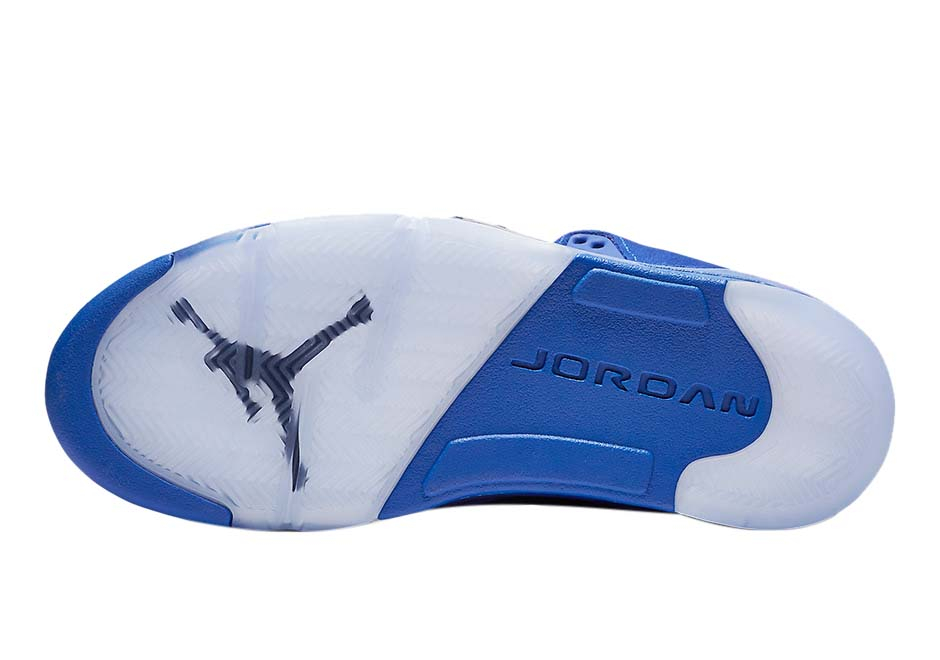 Air Jordan 5 Blue Suede 136027-401