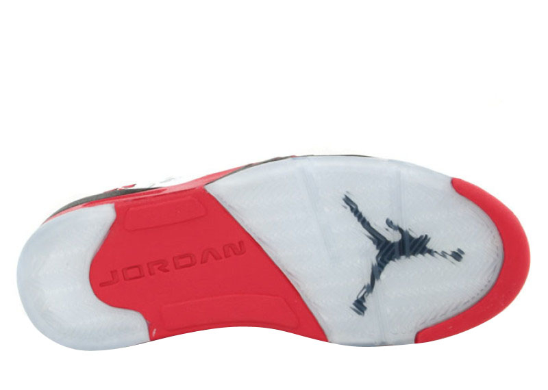 Air Jordan 5 Fire Red (Black Tongue) 2006 136027-162
