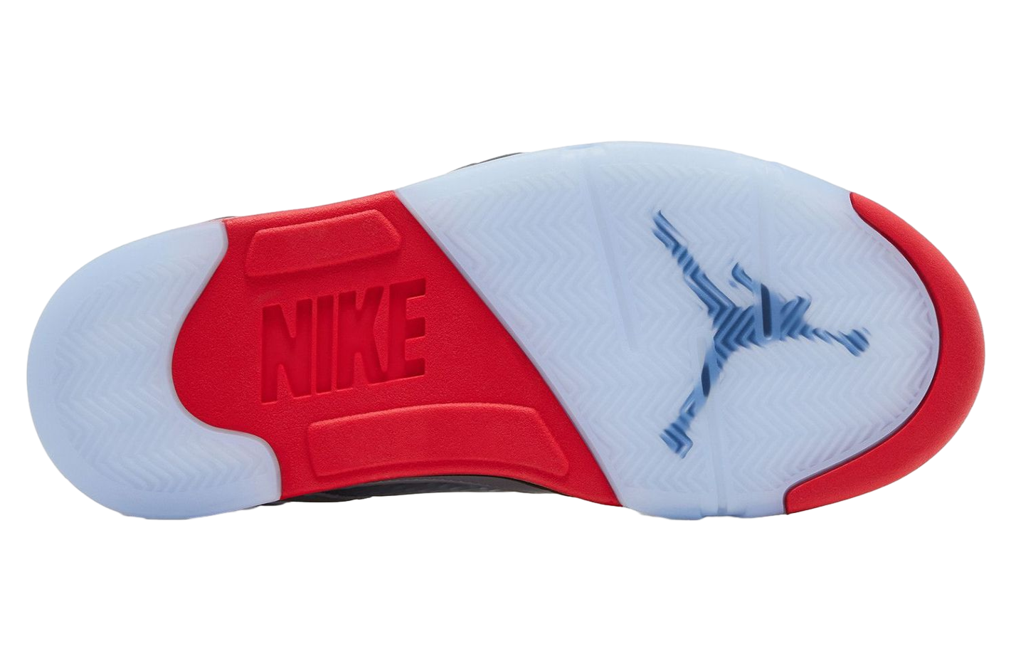 Air Jordan 5 Fire Red Black Tongue White / Fire Red - Sep
