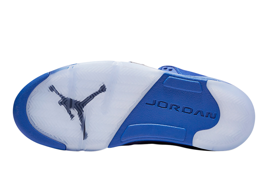 Air Jordan 5 GS Blue Suede 440888-401
