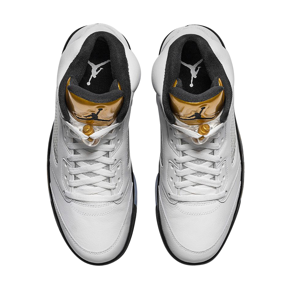 Nike Air Jordan 5 Retro GS Gold Medal Sz 6Y