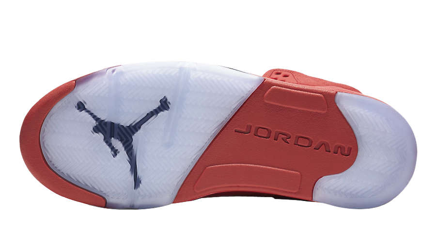 Air Jordan 5 GS Red Suede 440888-602