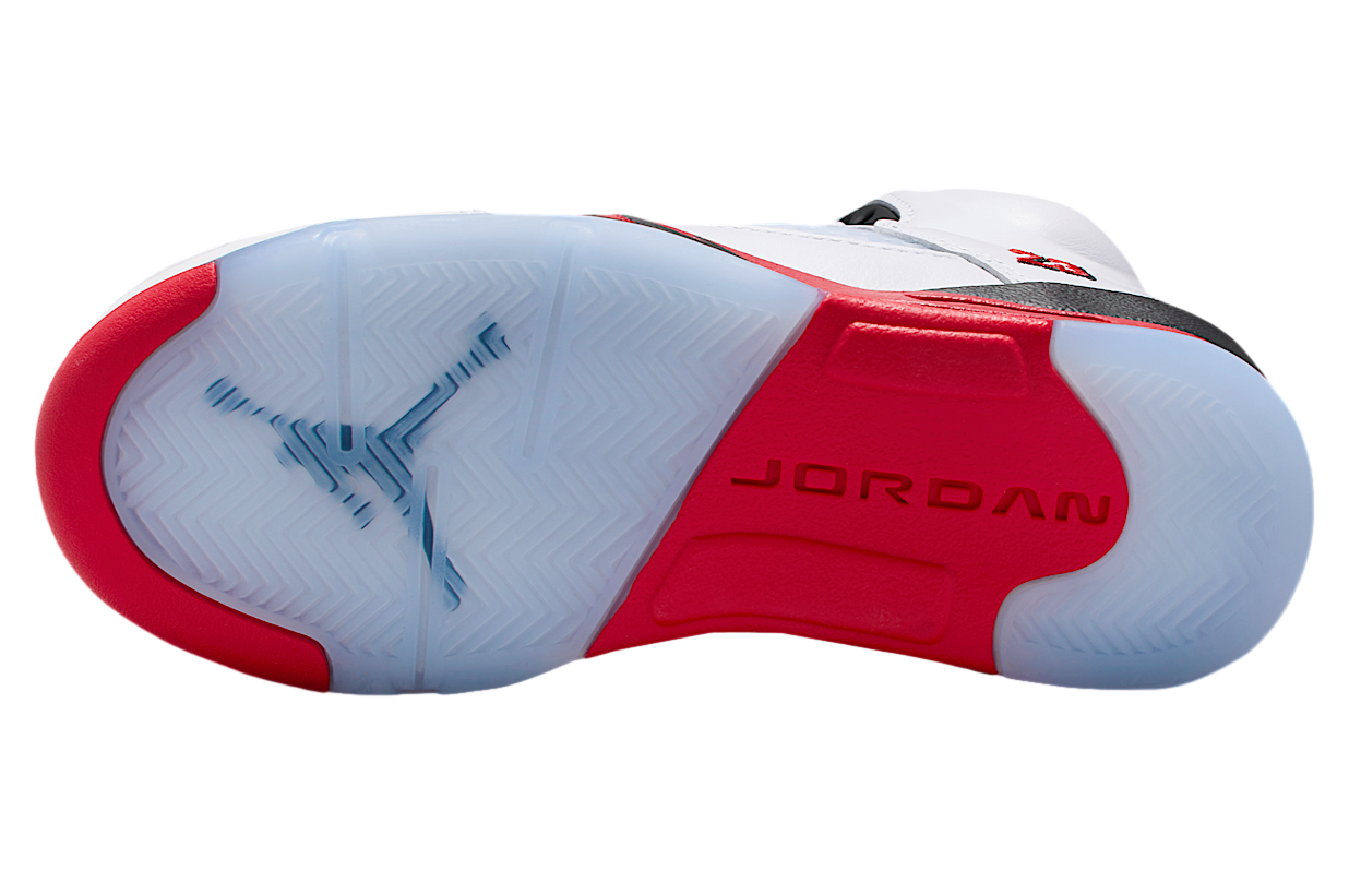 Air Jordan 5 Gs White / Black