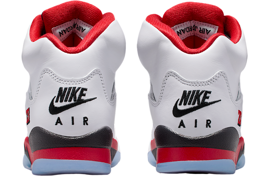 Air Jordan 5 Gs White / Black
