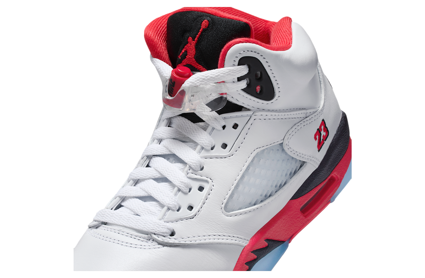 Air Jordan 5 Gs White / Black