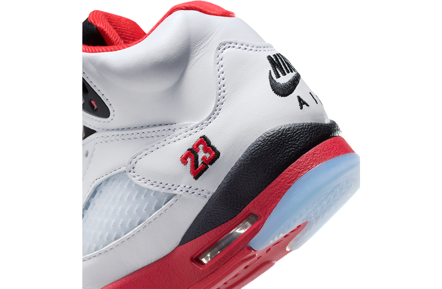 Air Jordan 5 Gs White / Black