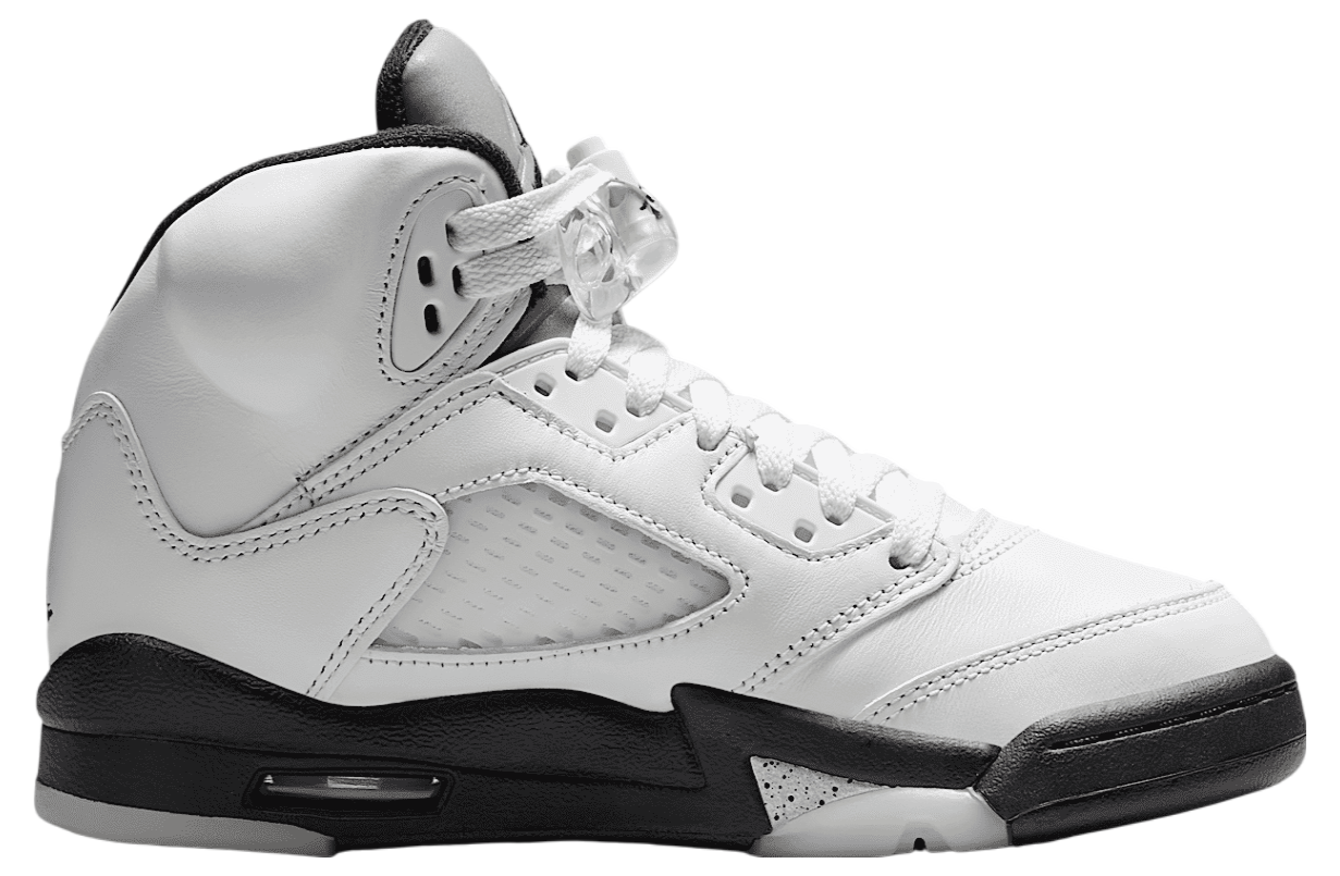 Air Jordan 5 White And Black GS White / Sail