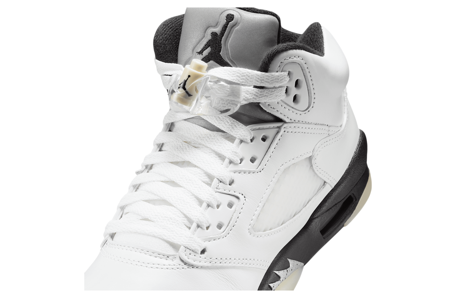 Air Jordan 5 White And Black GS White / Sail