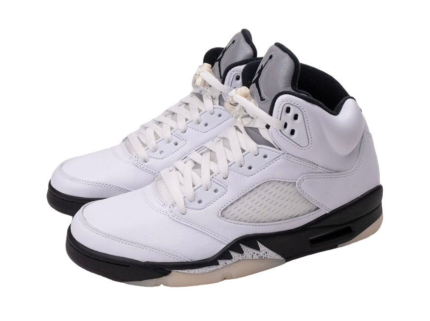 Air Jordan 5 White Black Dec 2024 DD0587 110 KicksOnFire