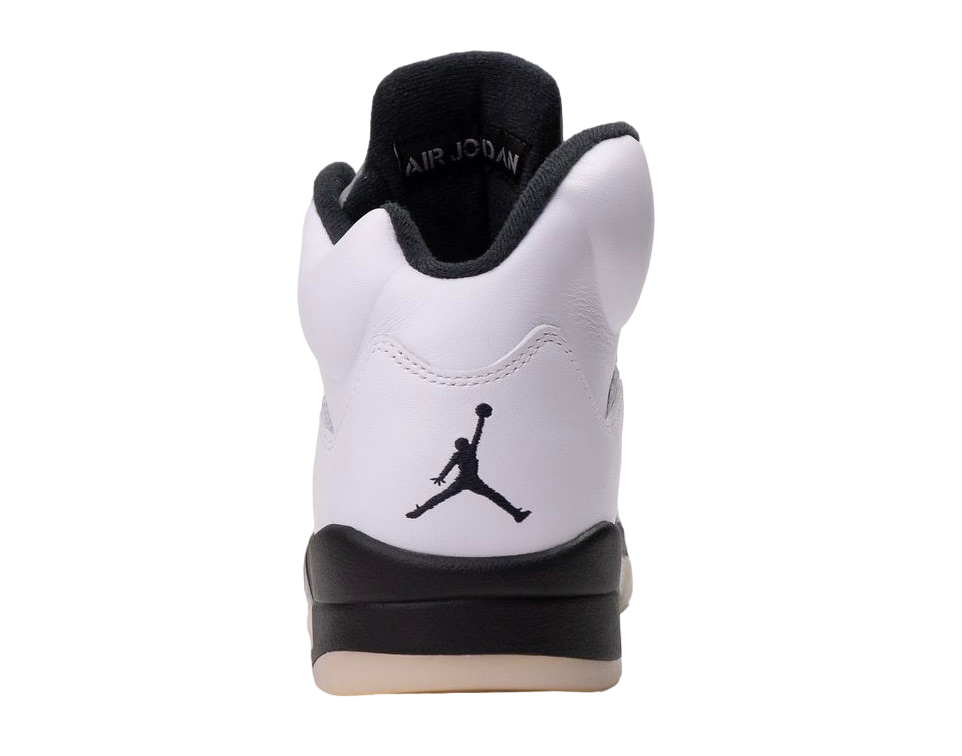 Air Jordan 5 White Black