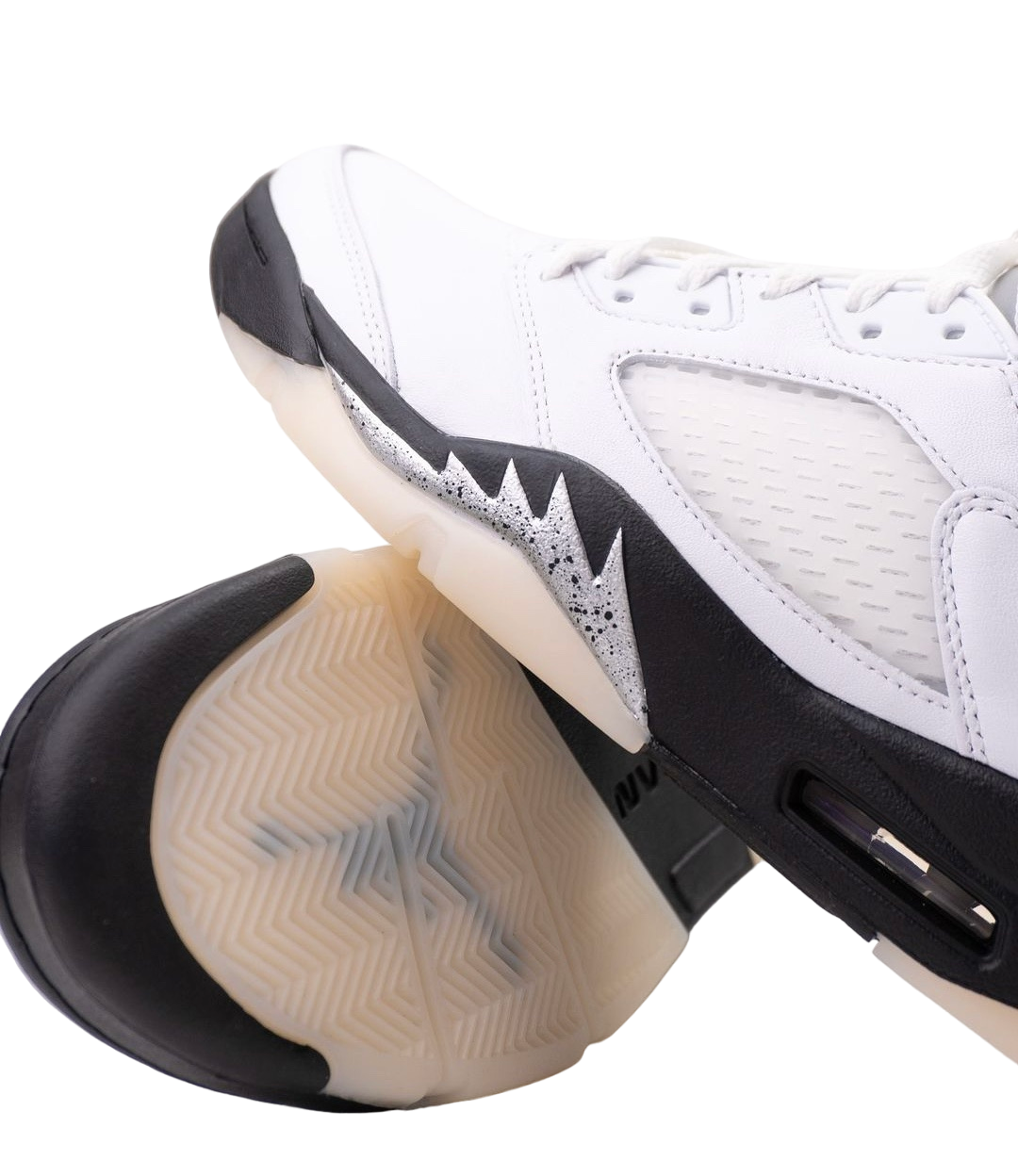 Air Jordan 5 White Black