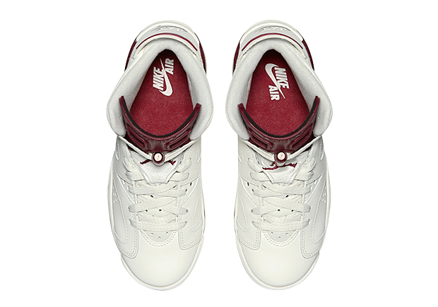 Air Jordan 6 GS Maroon 384665-116