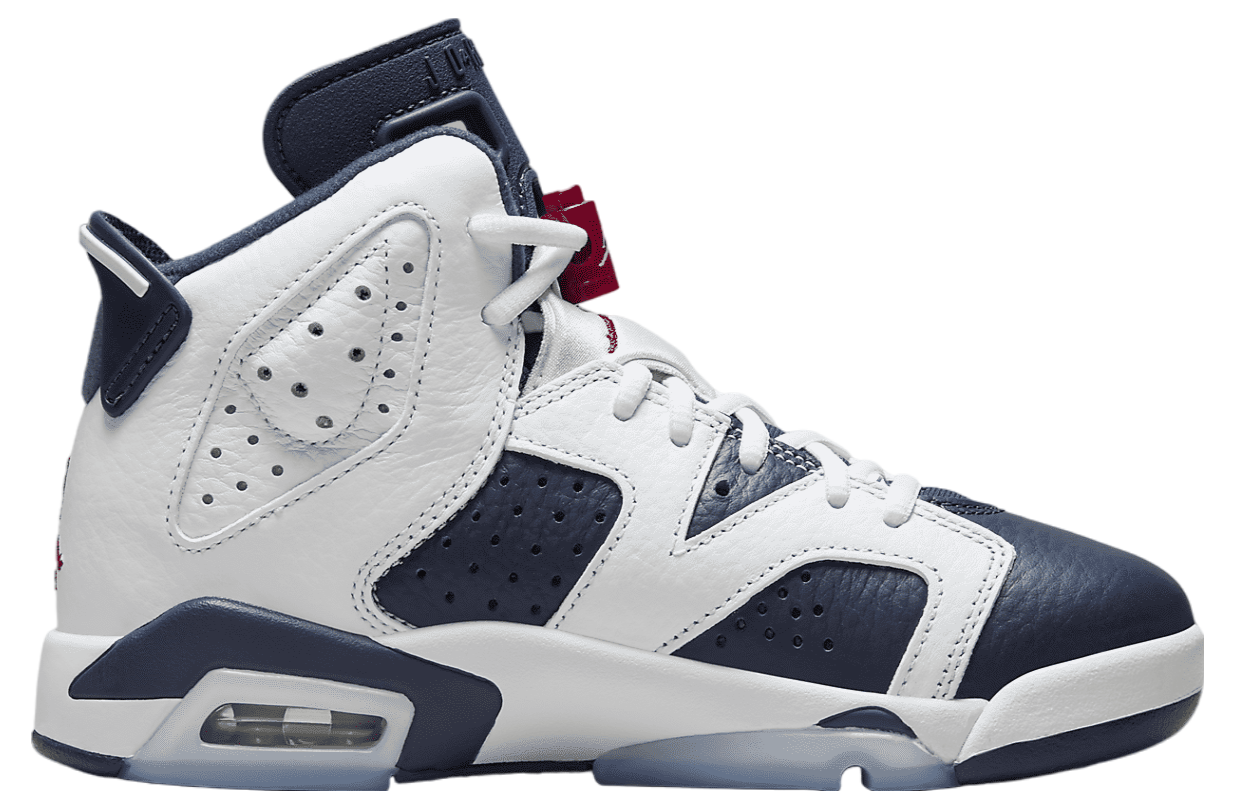 Air Jordan 6 GS White / Midnight Navy