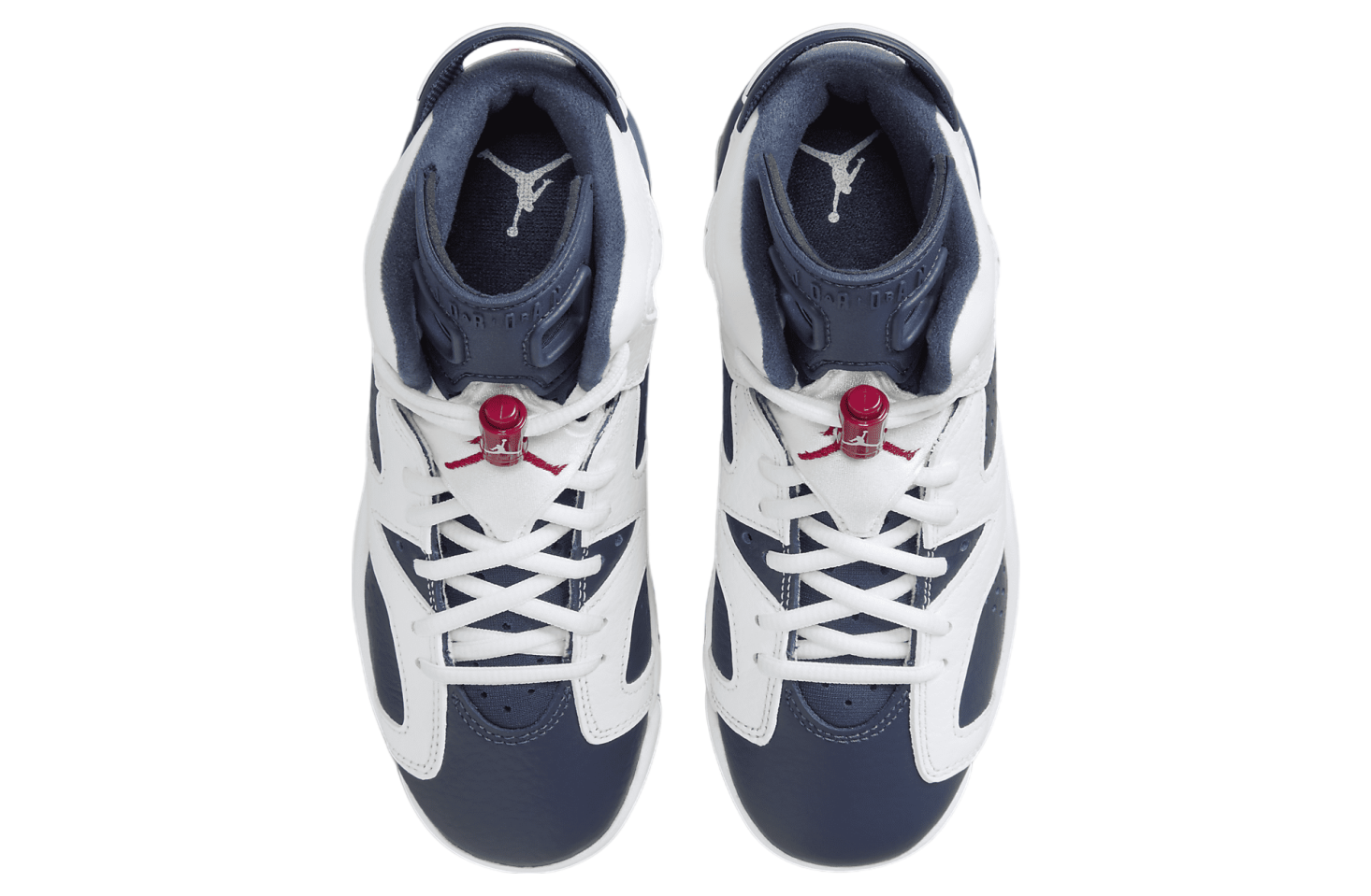 Air Jordan 6 GS White / Midnight Navy