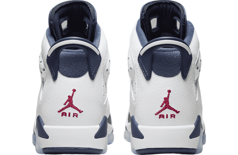 Air Jordan 6 GS White / Midnight Navy