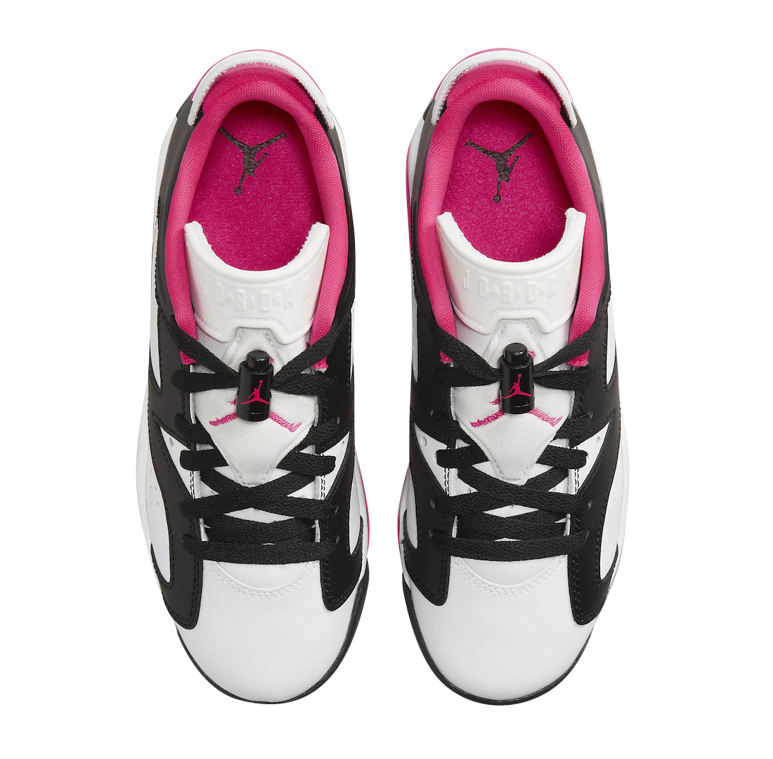 Air Jordan 6 Low GS Fierce Pink - Jul 2023 - 768878-061