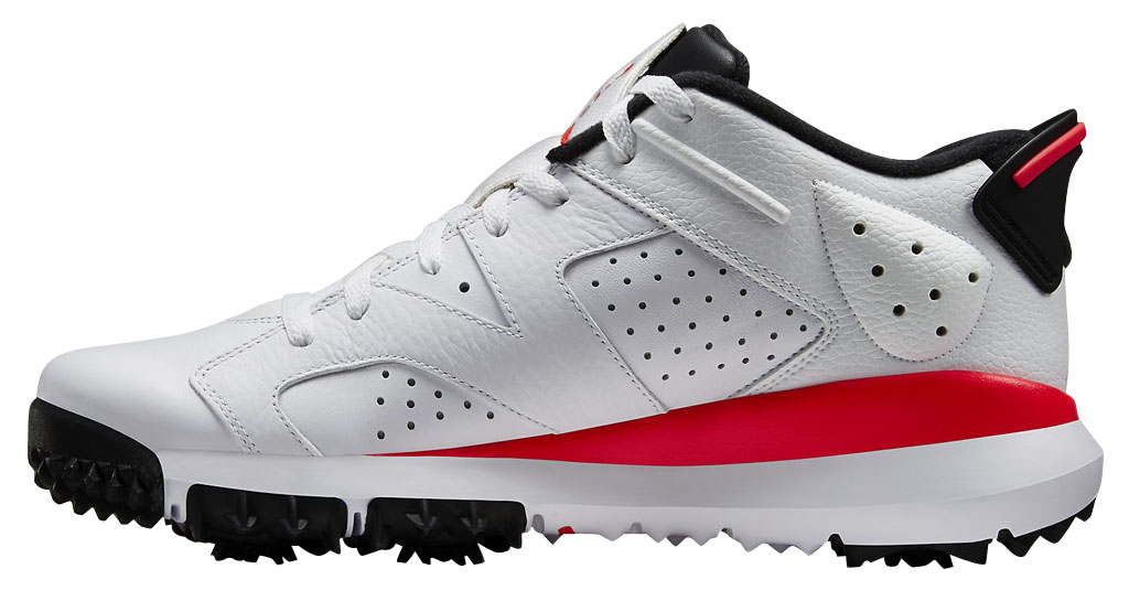 Buy Nike Jordan Retro 6 G Golf Shoes White/Black/Infrared