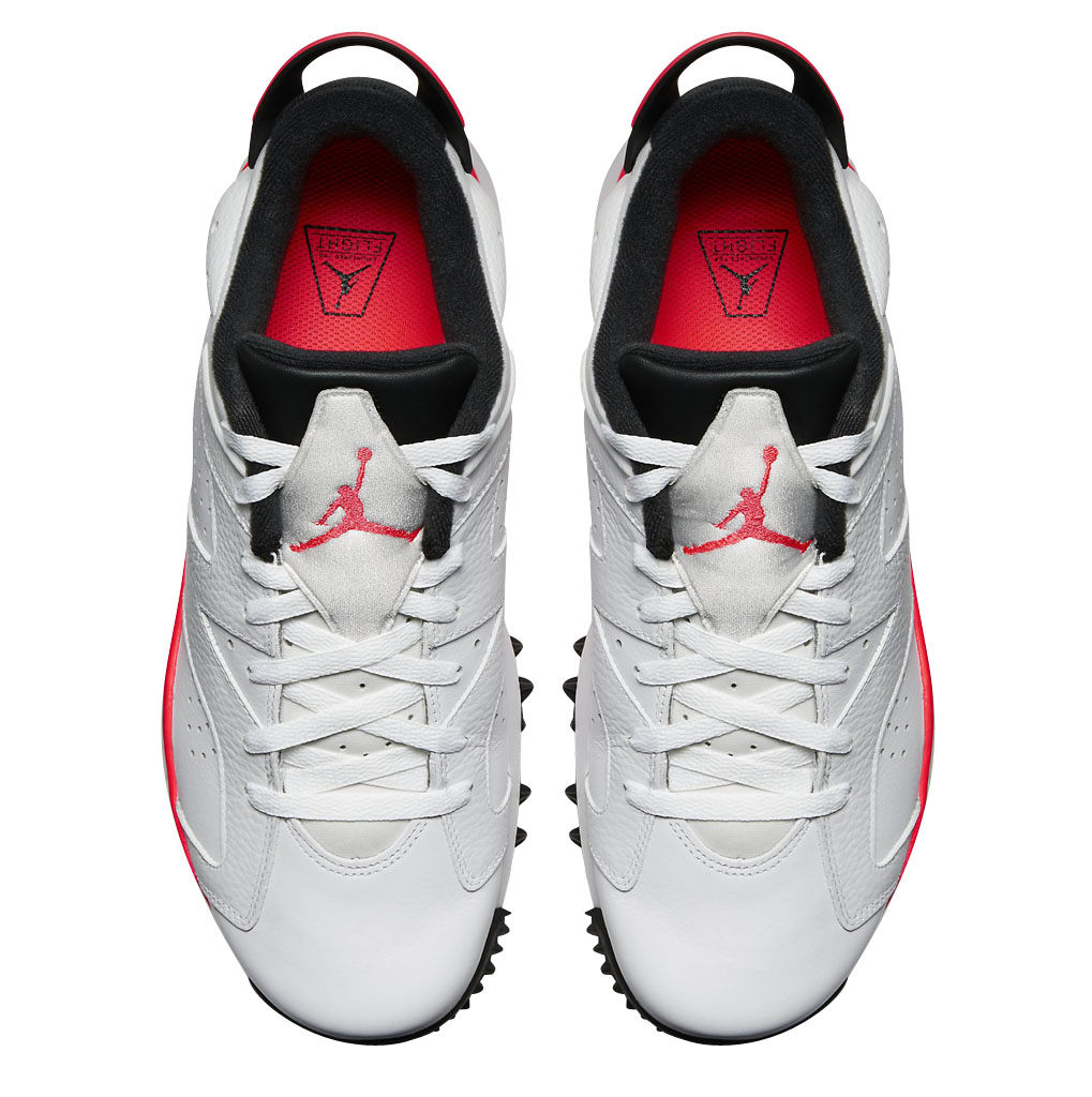 Buy Nike Jordan Retro 6 G Golf Shoes White/Black/Infrared