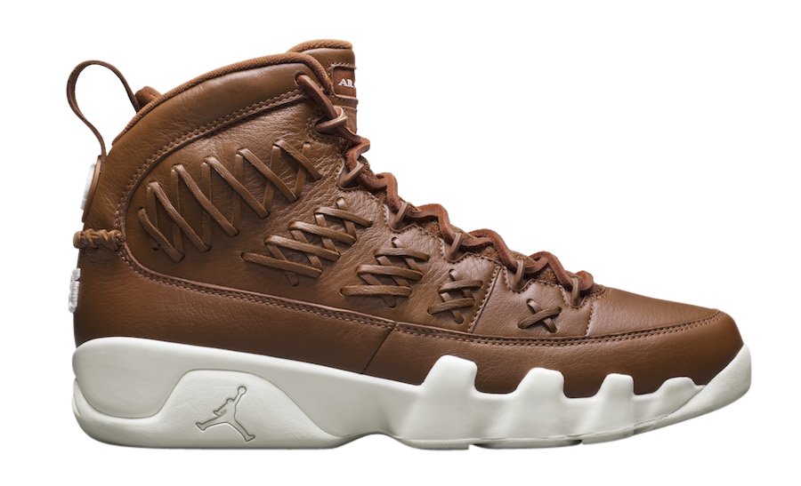 Air Jordan 9 Baseball Glove Brown