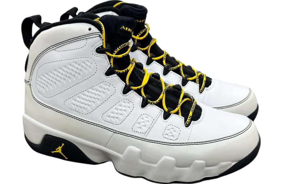 Air Jordan 9 Quai 54 White / Varsity Maize