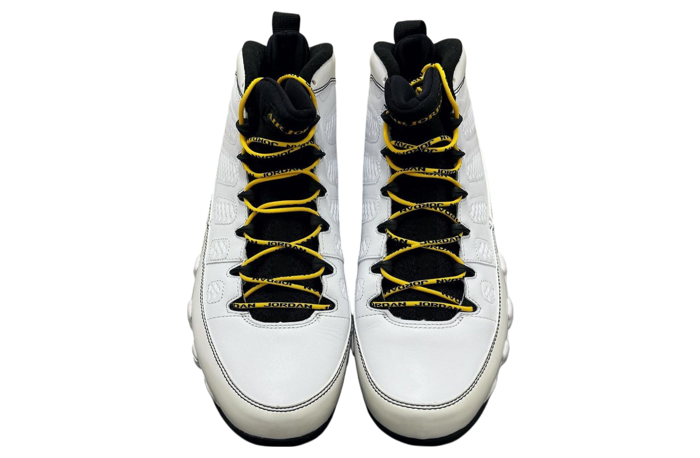 Air Jordan 9 Quai 54 White / Varsity Maize