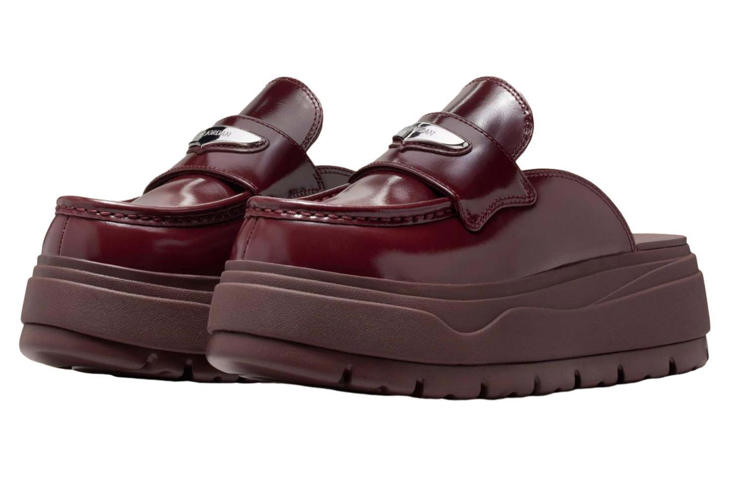 Air Jordan Mule Dark Team Red / Burgundy Crush