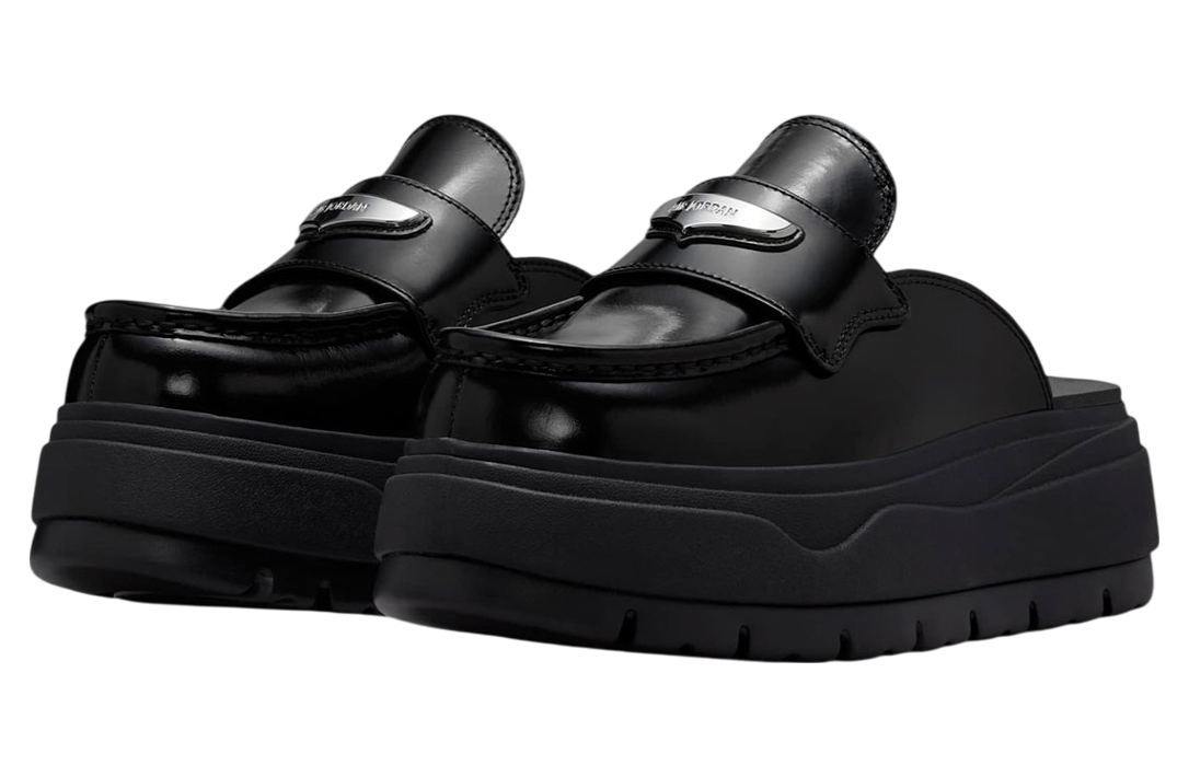 Air Jordan Mule Wmns Black / Metallic Silver