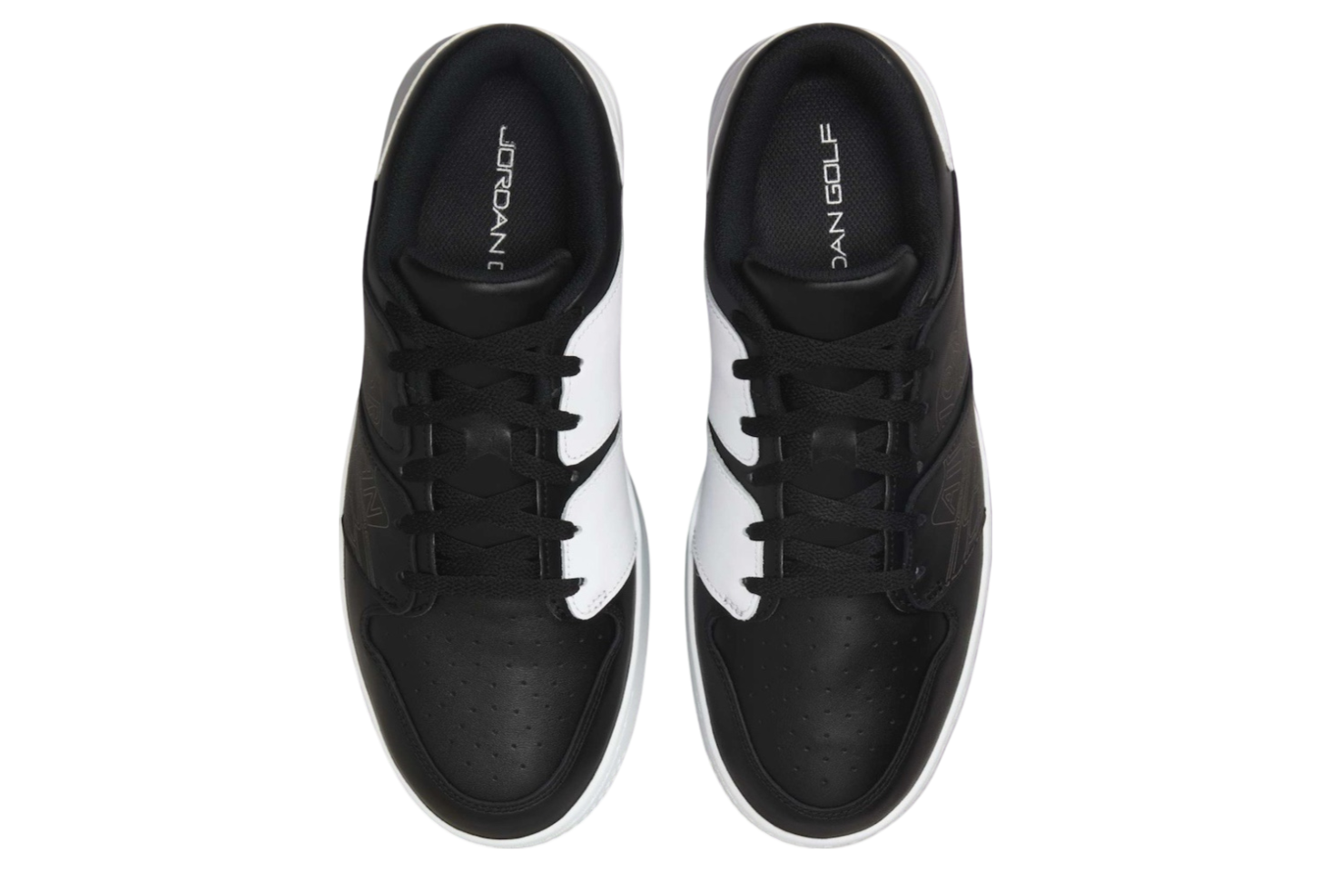 Air Jordan Nu 1 Low Golf Black / White