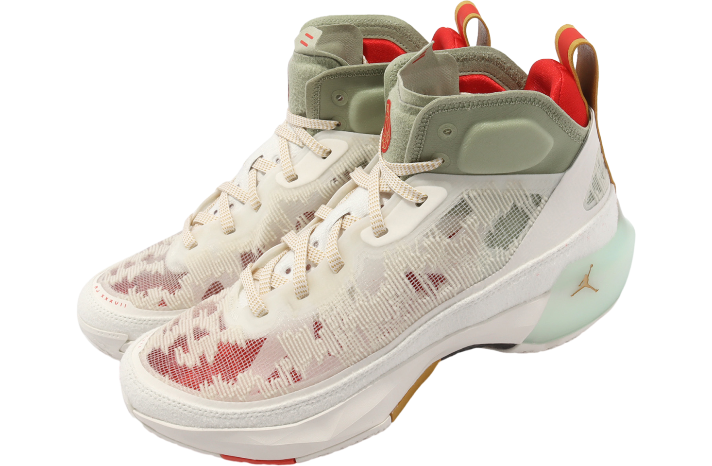 Air Jordan XXXVII CNY PF Ivory / Sanded Gold - Dec 2022