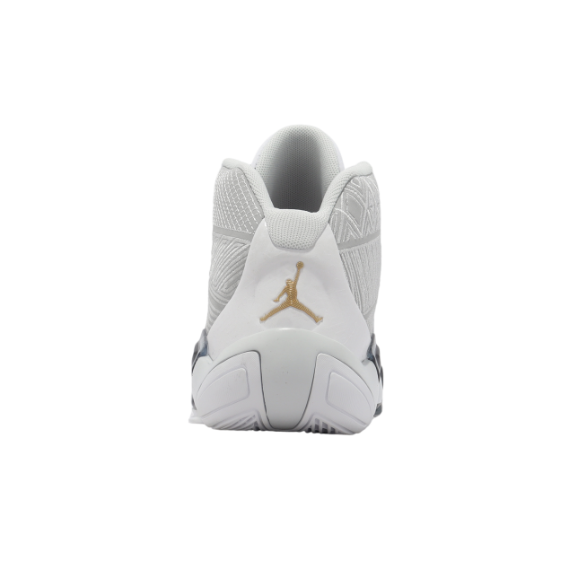 Air Jordan XXXVIII FIBA GS White / Metallic Gold