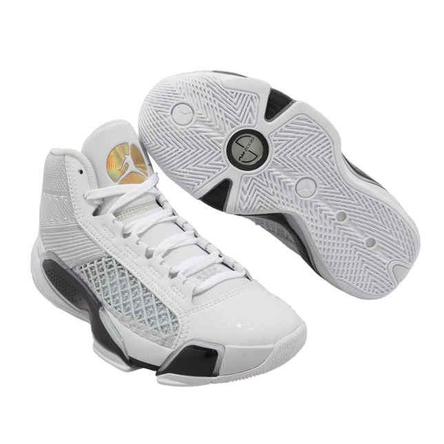 Air Jordan XXXVIII FIBA GS White / Metallic Gold