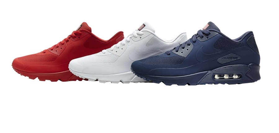 Air Max 90 Hyp QS - Independence Day Pack - Sport Red / Sport Red 613841660