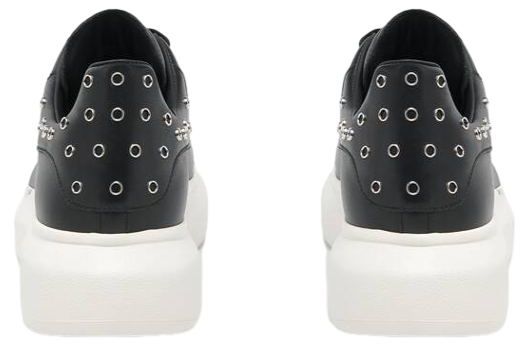 Alexander Mcqueen Oversized Black / Silver / White