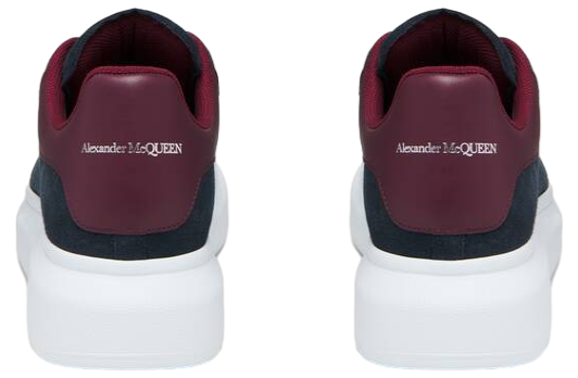 Alexander Mcqueen Oversized Blue / Bordeaux