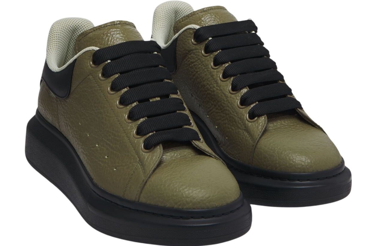 Alexander Mcqueen Oversized Khaki / Black