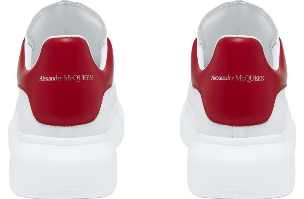 Alexander Mcqueen Oversized Off White / Red