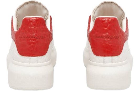 Alexander Mcqueen Oversized Off White / Red / White