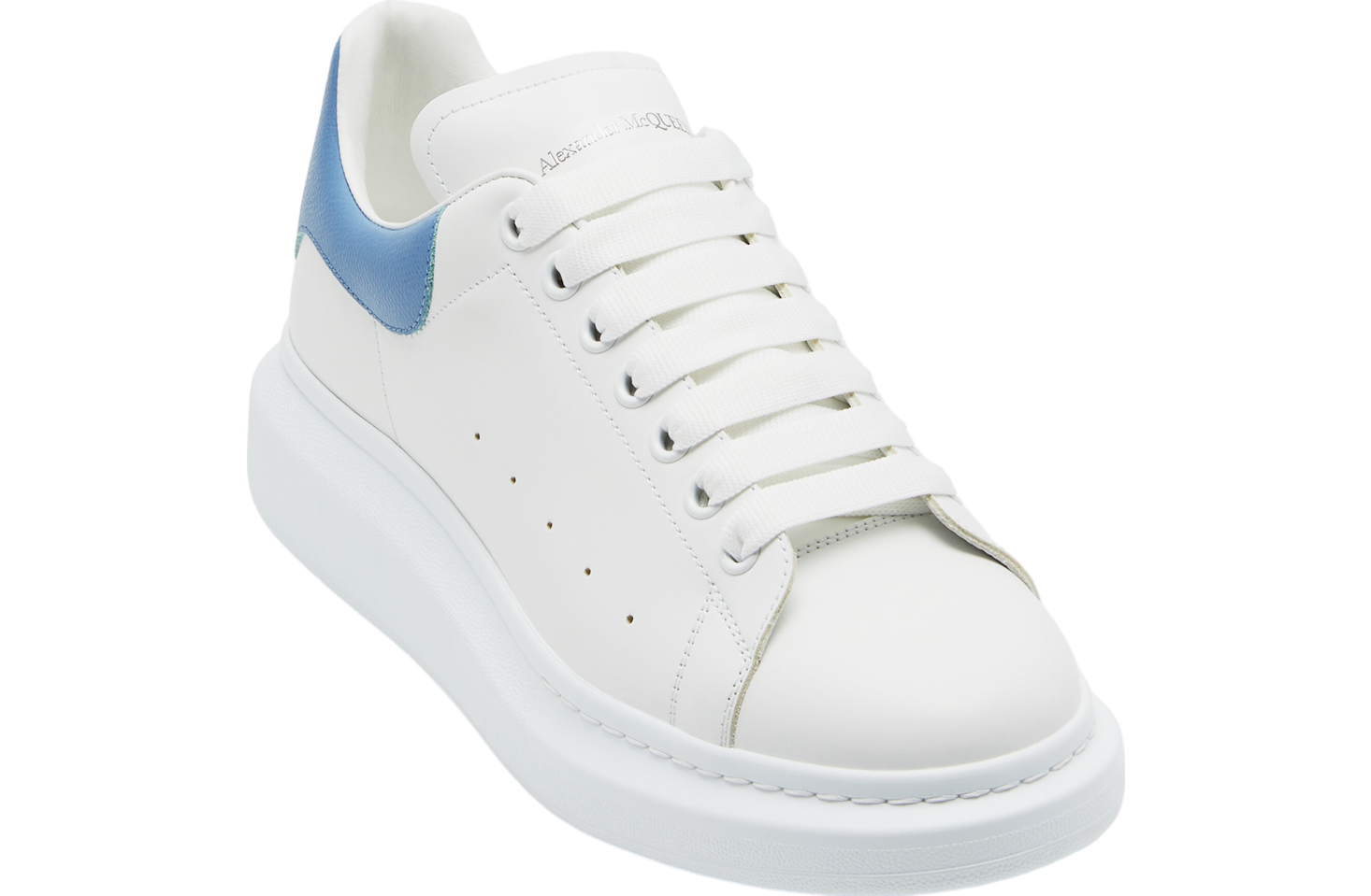 Alexander Mcqueen Oversized White / Blue