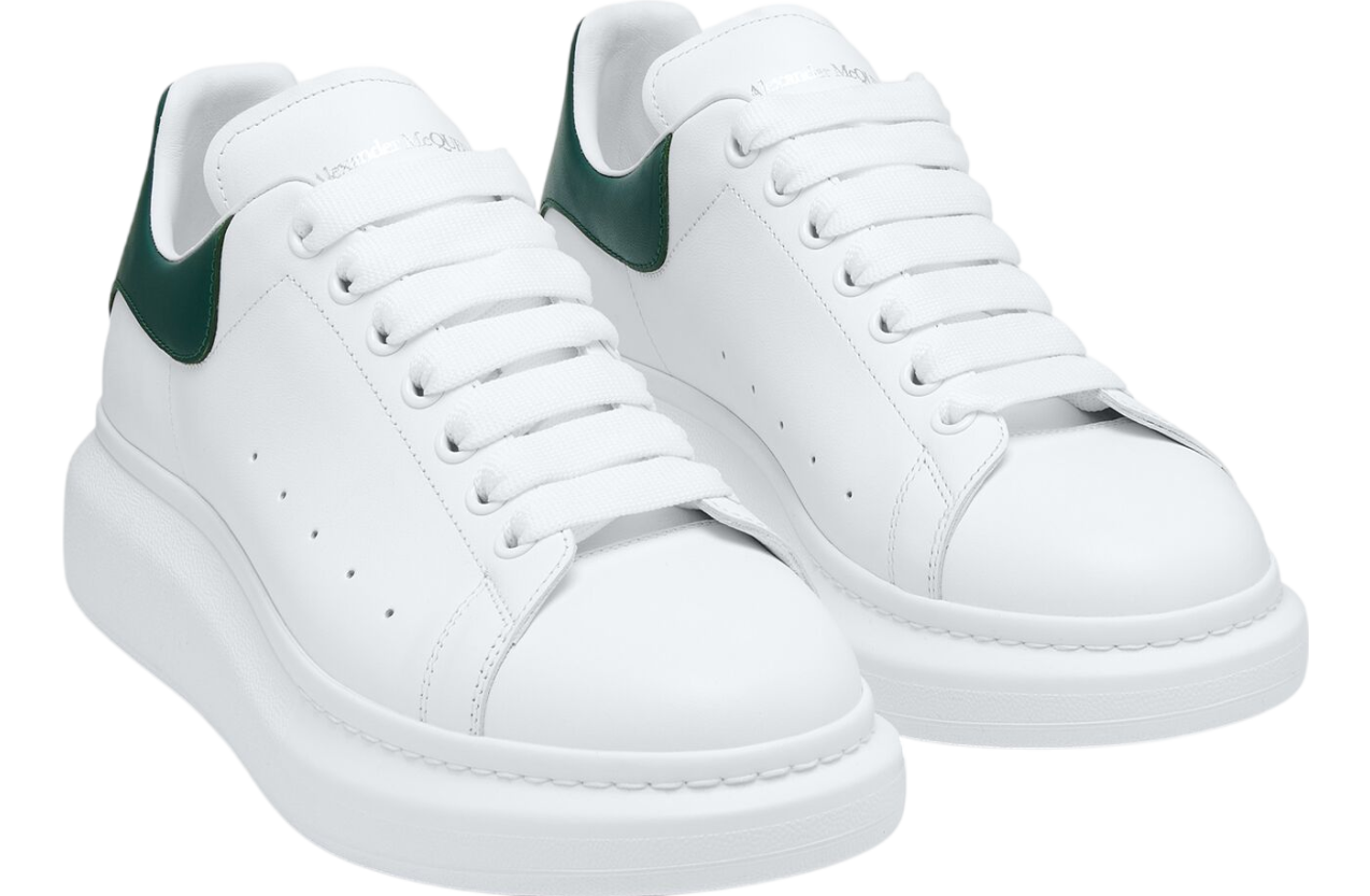 BUY Alexander Mcqueen Oversized White / Green | Kixify