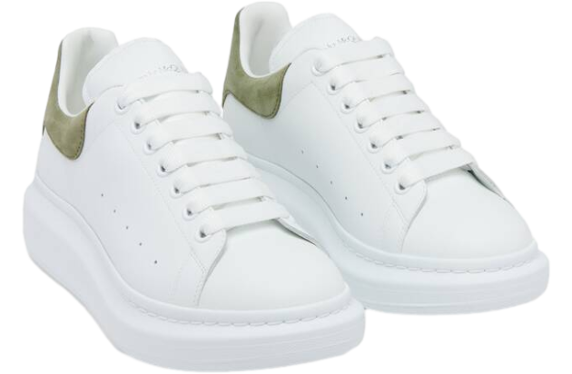 Alexander Mcqueen Oversized White / Green / Green