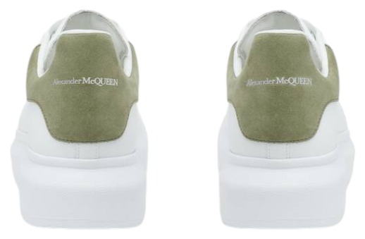 Alexander Mcqueen Oversized White / Green / Green