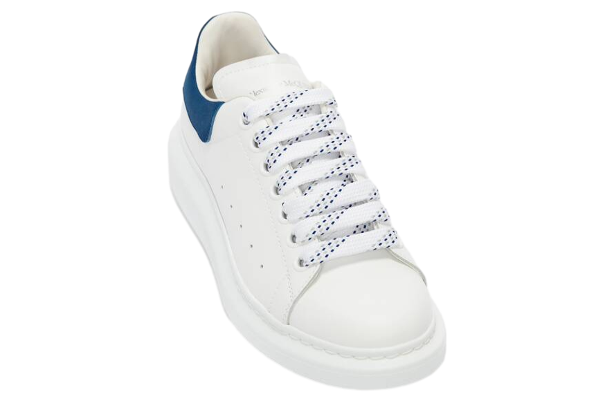 Alexander Mcqueen Oversized White / Paris Blue / White