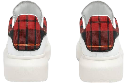 Alexander Mcqueen Oversized White / Red