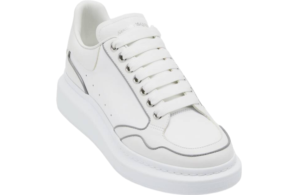 Alexander Mcqueen Oversized White / Silver