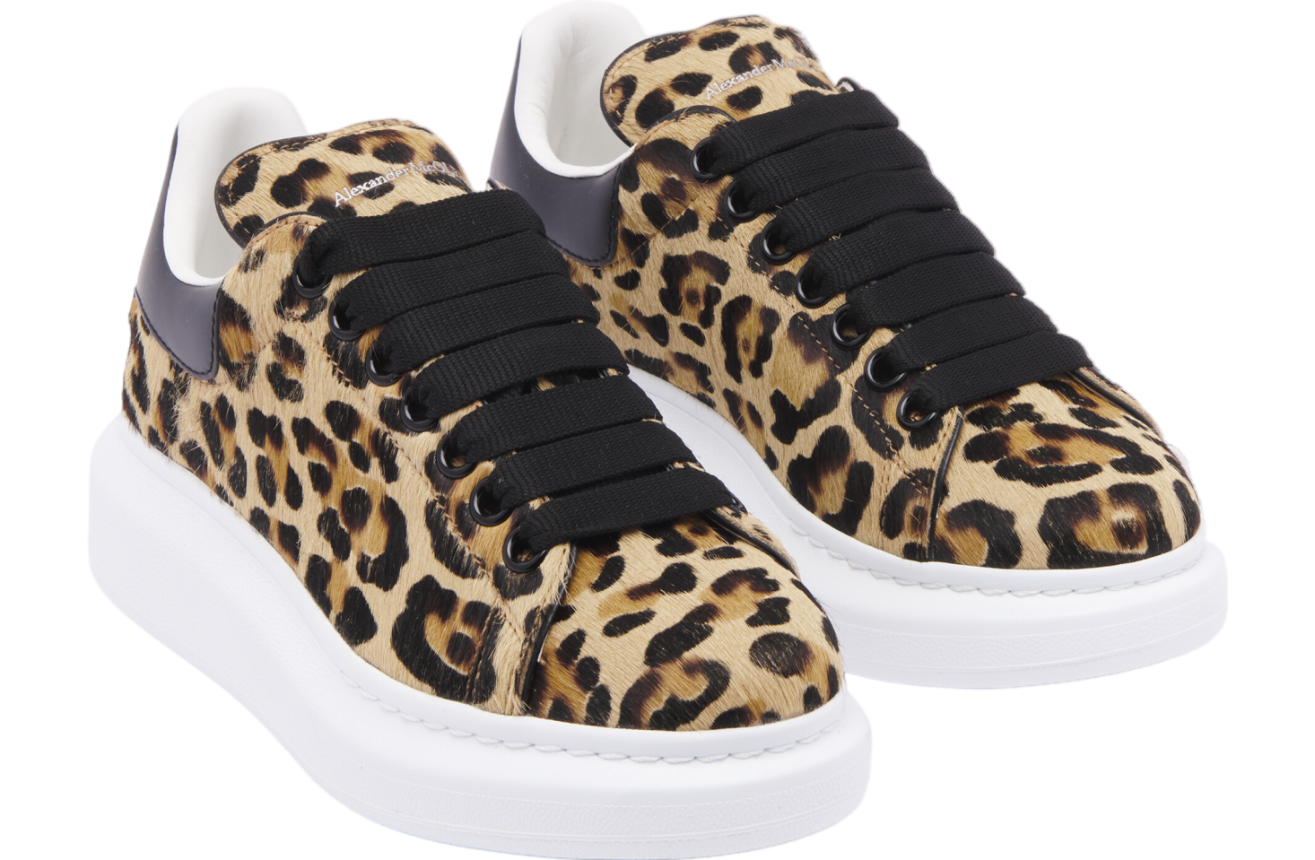 Alexander Mcqueen Oversized WMNS Leopard / Black