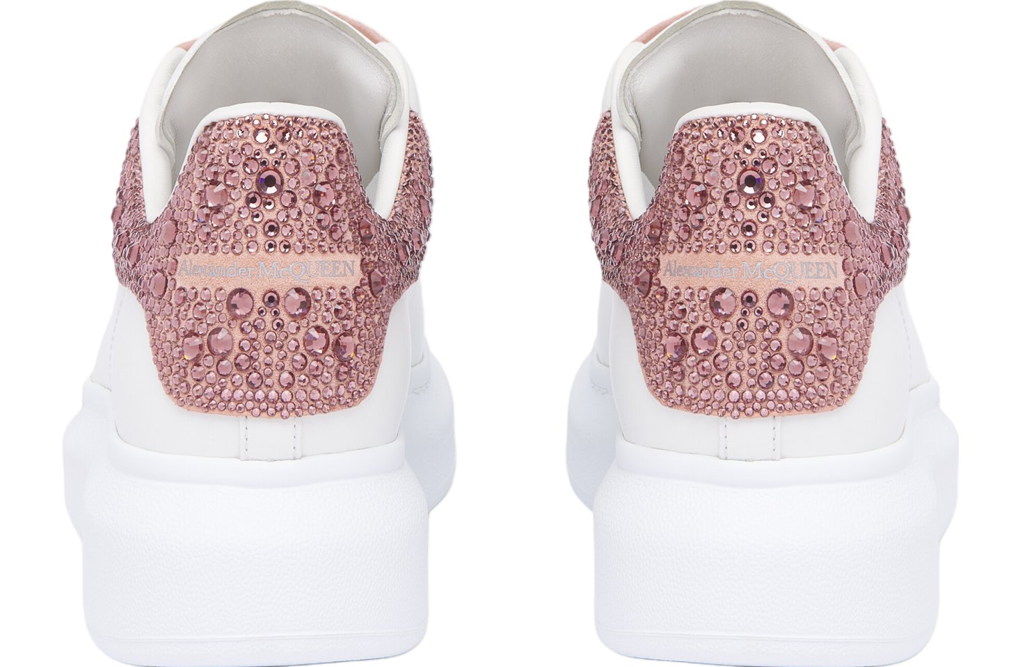 Alexander Mcqueen Oversized WMNS White / Cherry Blossom Pink