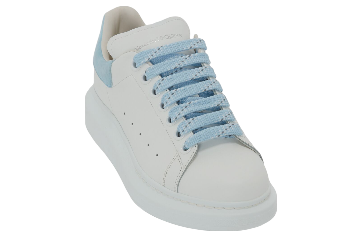 Alexander Mcqueen Oversized WMNS White / Powder Blue