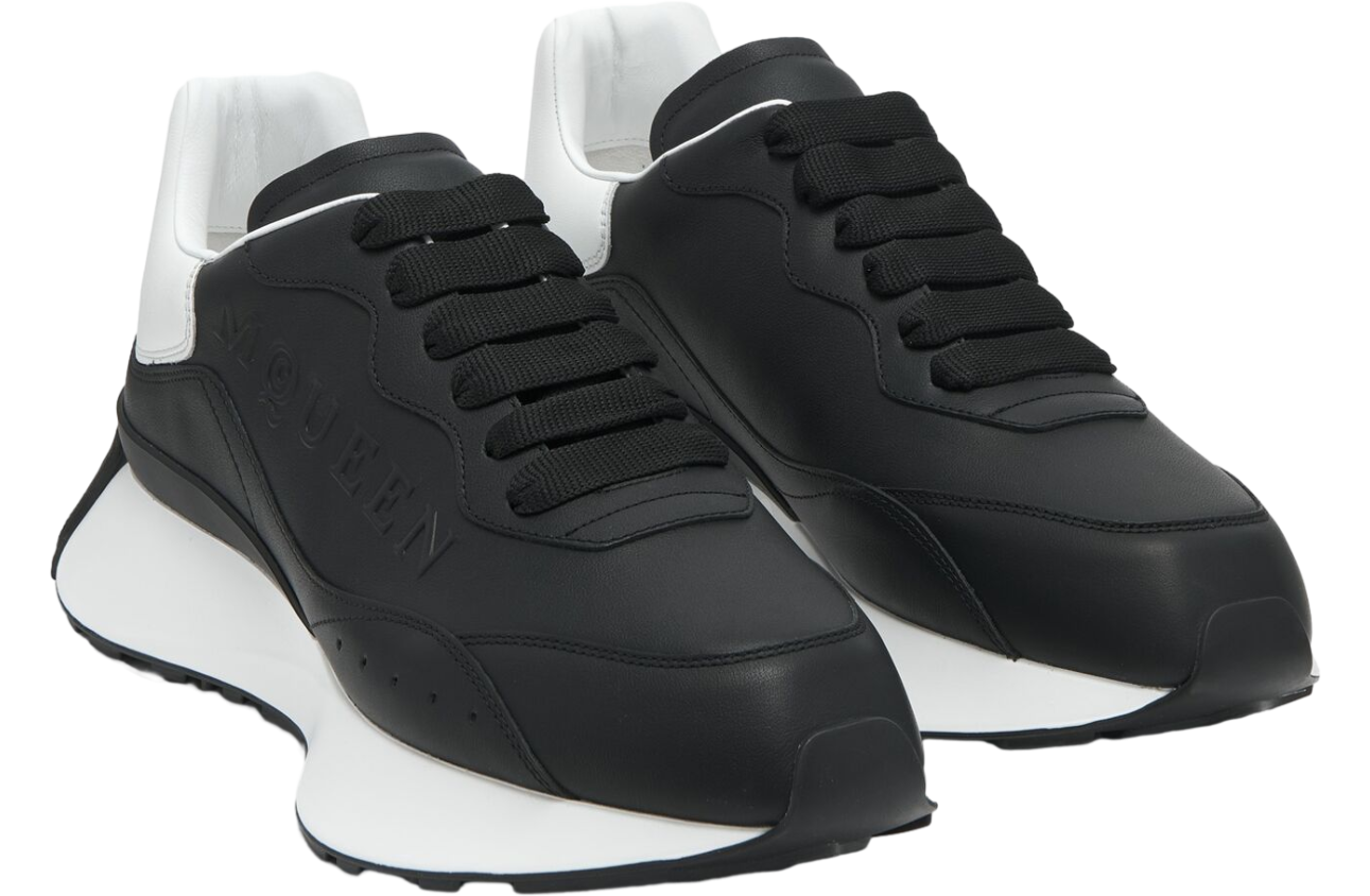 Alexander Mcqueen Sprint Runner Black / White
